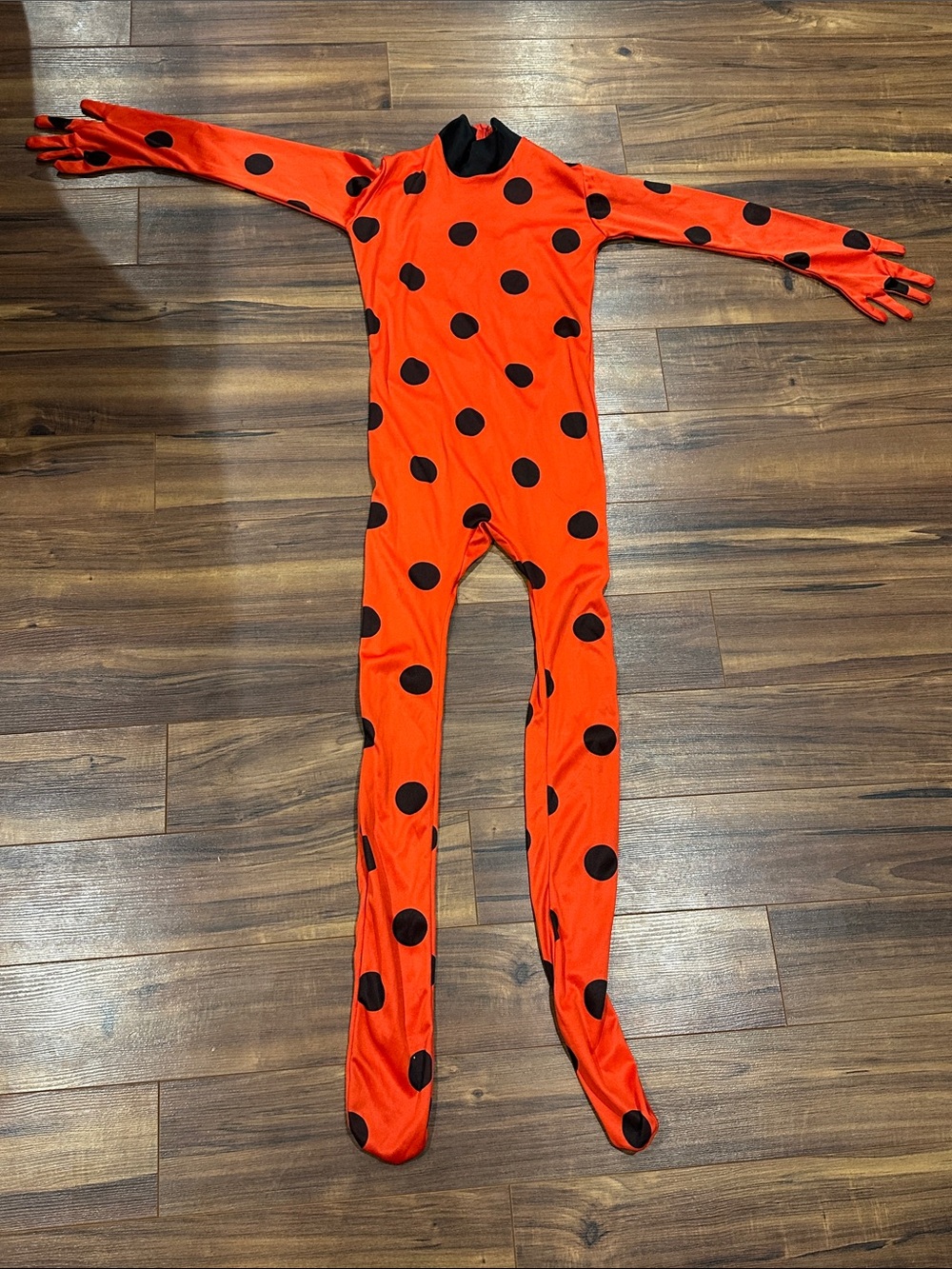 Kids Miraculous Ladybug Red Polka Dot One-Piece Bodysuit
